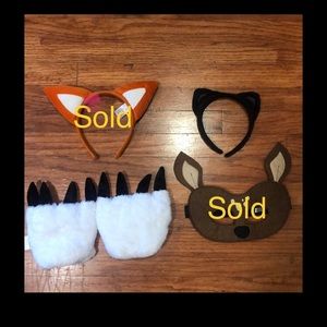 Price Firm. Hanna Andersson costume accessories. Individually priced